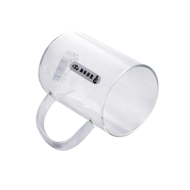 Glass Green Tea Mug Tea Cup Set of 4 Pcs 450 ml