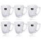 Glass Tea Cup Set of 6 Pcs 248 ml
