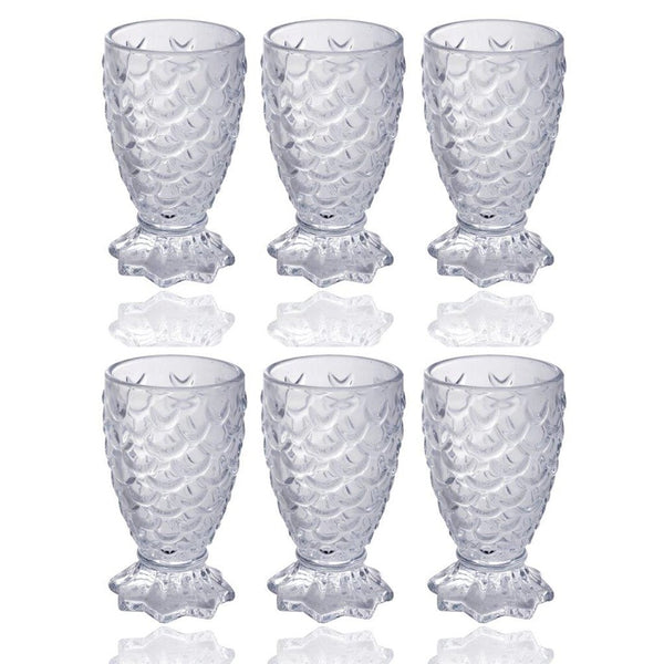 Drinking Glass Tumblers Set of 6 Pcs 230 ml 35310
