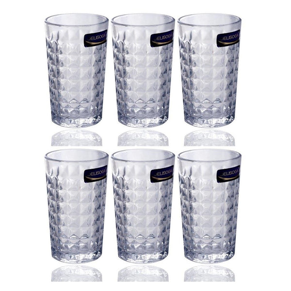 Drinking Glass Tumblers Set of 6 Pcs 278 ml