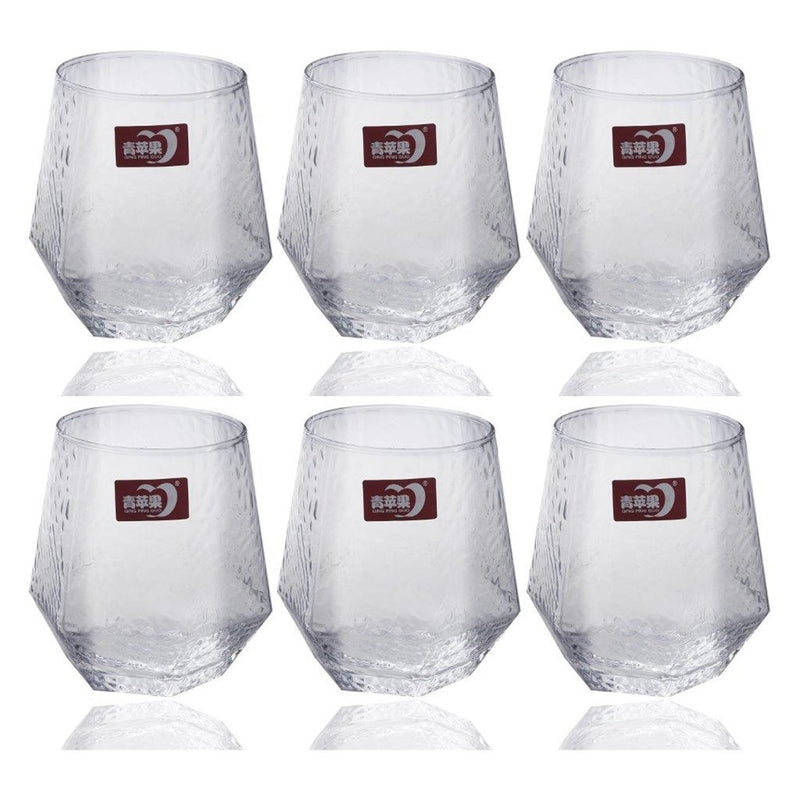Drinking Glass Tumblers Set of 6 Pcs 310 ml