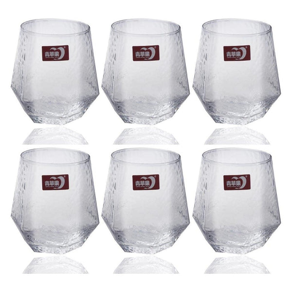 Drinking Glass Tumblers Set of 6 Pcs 310 ml