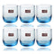 Drinking Hiball Coloured Glass Tumblers Set of 6 Pcs 315 ml