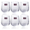 Drinking Hiball Glass Tumblers Set of 6 Pcs 350 ml