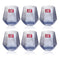 Multipurpose Beverage Goblet Style Tumblers Set of 6 Pcs 310 ml