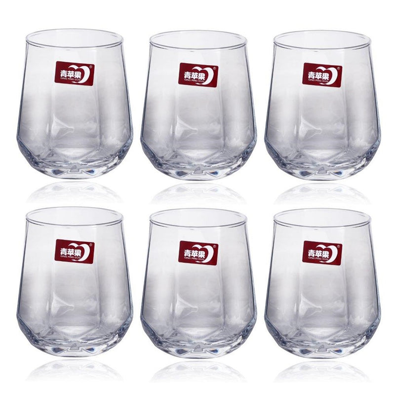 Multipurpose Beverage Goblet Style Tumblers Set of 6 Pcs 310 ml