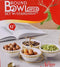 White Ceramic Serving Dipping Round Snacks Fruits and Nuts Bowl 4 Pcs with Stand 11 cm