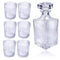 Water and Beverage Jug Decanter and Tumblers Set of 7 Pcs Jug 800 ml Tumbler 320 ml