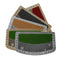 Multi-color Indoor Outdoor Rubber Non Slip Waterproof Entrance Door Welcome Door Mat 44*74 cm