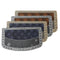 Multi-color Indoor Outdoor Rubber Non Slip Waterproof Entrance Door Welcome Door Mat 44*74 cm