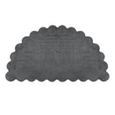 Multi-color Semi Circle Non Slip Waterproof Entrance Door Welcome Door Mat 45*75 cm (Ctn Box 20 units)