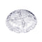 Fruits Nuts and Candies Glass Serving Divided Plater D - 19 cm
