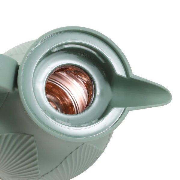 Vacuum Insulated Plastic Thermos Flask Multi-color 1 Litre
