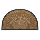 Multi-color Semi Circle Non Slip Waterproof Entrance Door Welcome Door Mat 45*75 cm (Ctn Box 50 units)