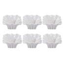 White Ceramic Fine Porcelain Serving and Dipping Bowl Snacks Fruits and Nuts Bowl Set of 6 Pcs 9.8*5 cm (Ctn Box 24 units)