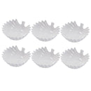 White Ceramic Fine Porcelain Serving and Dipping Bowl Snacks Fruits and Nuts Bowl Set of 6 Pcs 10*4.5 cm (Ctn Box 24 units)