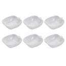 White Ceramic Fine Porcelain Serving and Dipping Bowl Snacks Fruits and Nuts Bowl Set of 6 Pcs 10*4.5 cm (Ctn Box 36 units)