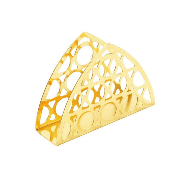 Deco Gold Metal Napkin Holder Serviette Dispenser 13*4*9 cm (Ctn Box 120 units)
