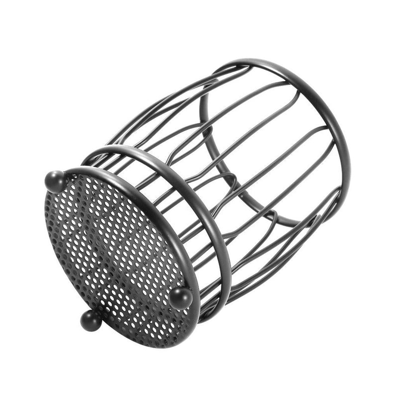 Contemporary Style Metal Utensil Cutlery Holder 12*12*15 cm (Ctn Box 36 units)