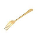 Stainless Steel Tableware Deco Gold Table Fork Set of 6 Pcs 19.9*2.2 cm