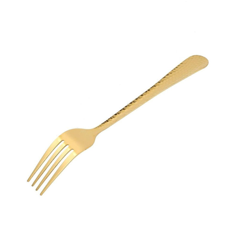 Stainless Steel Tableware Deco Gold Table Fork Set of 6 Pcs 19.9*2.2 cm