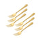 Stainless Steel Tableware Deco Gold Dessert Fork Set of 6 Pcs 15*2 cm
