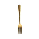 Stainless Steel Tableware Deco Gold Dessert Fork Set of 6 Pcs 15*2 cm