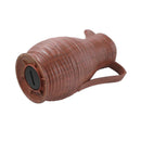 Vacuum Insulated Plastic Thermos Flask Chocolate Brown 1 Litre