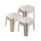 Plastic Chair Stool Home Kitchen Outdoor Stackable 37*30*32 cm