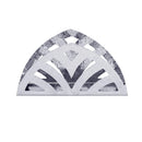 Deco Silver Metal Napkin Holder Serviette Dispenser 15.5*3.9*8.5 cm (Ctn Box 100 units)