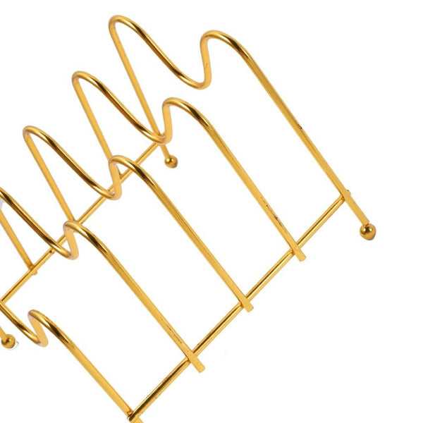 Iron Tray Stand Plate Display Holder18*18*14.5 cm