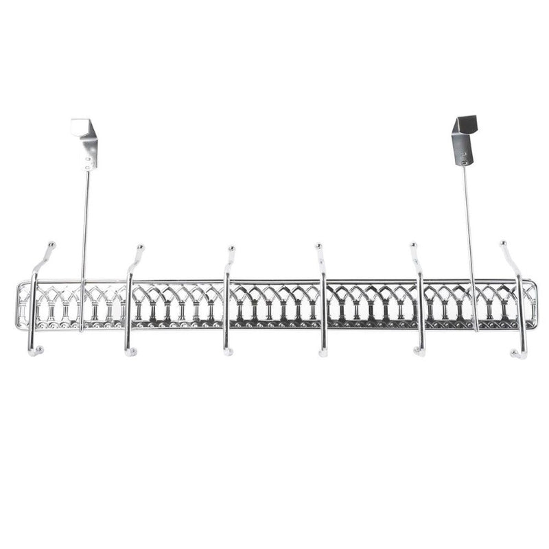 Wall Mounted Iron Utensil Holder Rack Kitchen Rail 5 Hooks 50*11*21 cm (Ctn Box 24 units)