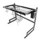Heavy Duty Metal 2 Tier Dish Drainer Cutlery Stand for Kitchen 65*32*48 cm 2000G (Ctn Box 8 units)