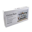 Heavy Duty Metal 2 Tier Dish Drainer Cutlery Stand for Kitchen 65*32*48 cm 2000G (Ctn Box 8 units)