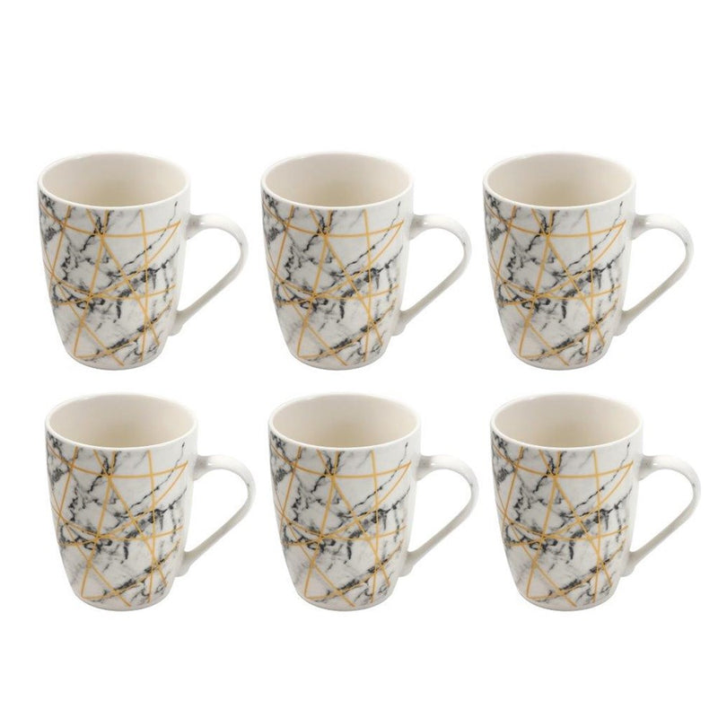 Ceramic Coffee Mug Latte Mug Marble Abstract Design Print 8.5*10 cm (Ctn Box 72 units)