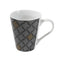Ceramic Coffee Mug Latte Mug Chevron Abstract Design Print 8.5*10 cm (Ctn Box 72 units)