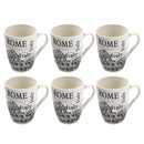 Ceramic Coffee Mug Latte Mug Abstract Design Print 8.5*10 cm (Ctn Box 72 units)