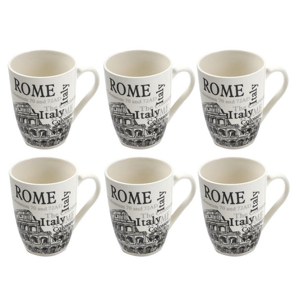 Ceramic Coffee Mug Latte Mug Abstract Design Print 8.5*10 cm (Ctn Box 72 units)