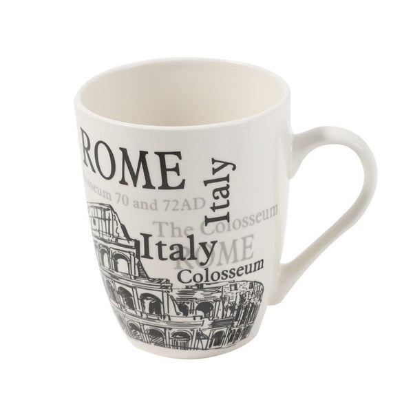 Ceramic Coffee Mug Latte Mug Abstract Design Print 8.5*10 cm (Ctn Box 72 units)