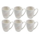 Ceramic Coffee Mug Latte Mug Floral Abstract Design Print 8.5*10 cm (Ctn Box 72 units)