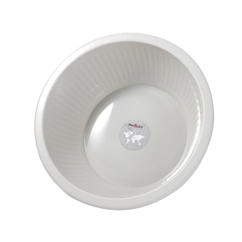 Multipurpose Plastic Round Wash Basin Wash Tub Multi-color 35 cm