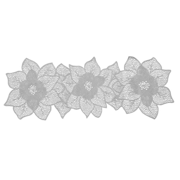 Deco Floral Table Runner Quality Plastic Dining Table Table Mat 33*90 cm