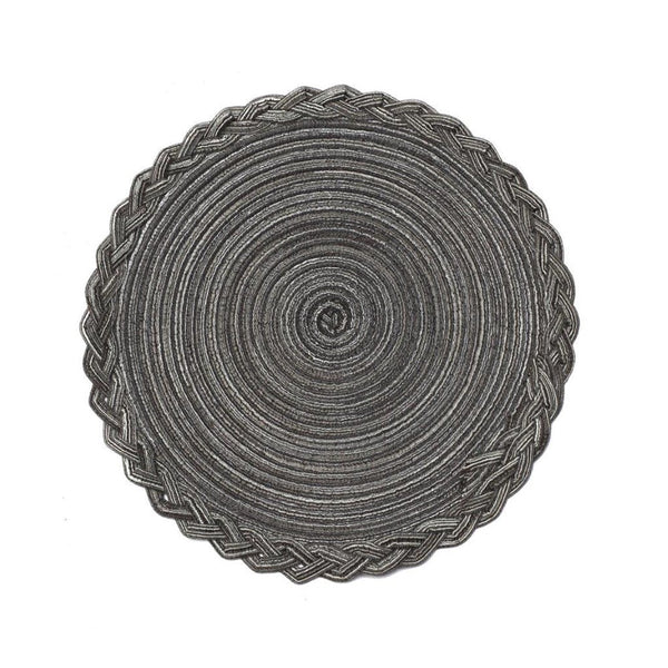 Multi-color Deco Round Braided Cotton Dining Table Placemat