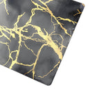 Multi-color Rectangle Metallic Marble Pattern Plastic Dining Table Placemat