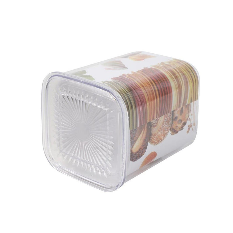 Multipurpose Plastic Airtight Food Container Fruits and Nuts Storage Box 13*13*16 cm 1.7 Litre