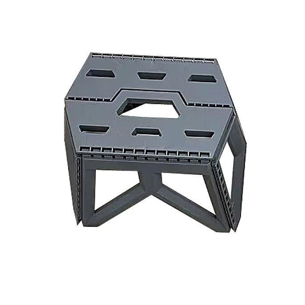 Reinforced Plastic Japanese Style Portable Outdoor Folding Stool Camping Fishing Chair 32*20*24 cm