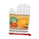 Colourful Printed Cottom Heat Resistant Kitchen Glove Cooking Grilling Baking