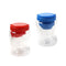 Plastic Food Container Storage Jar Set of 5 pcs with Lid 8.5*12CM/11*15CM/14*19 cm