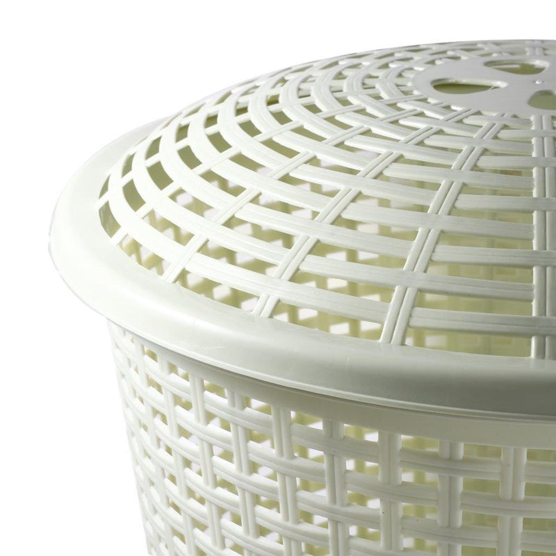 Multipurpose Plastic Laundry Hamper Basket with Lid 45*60 cm