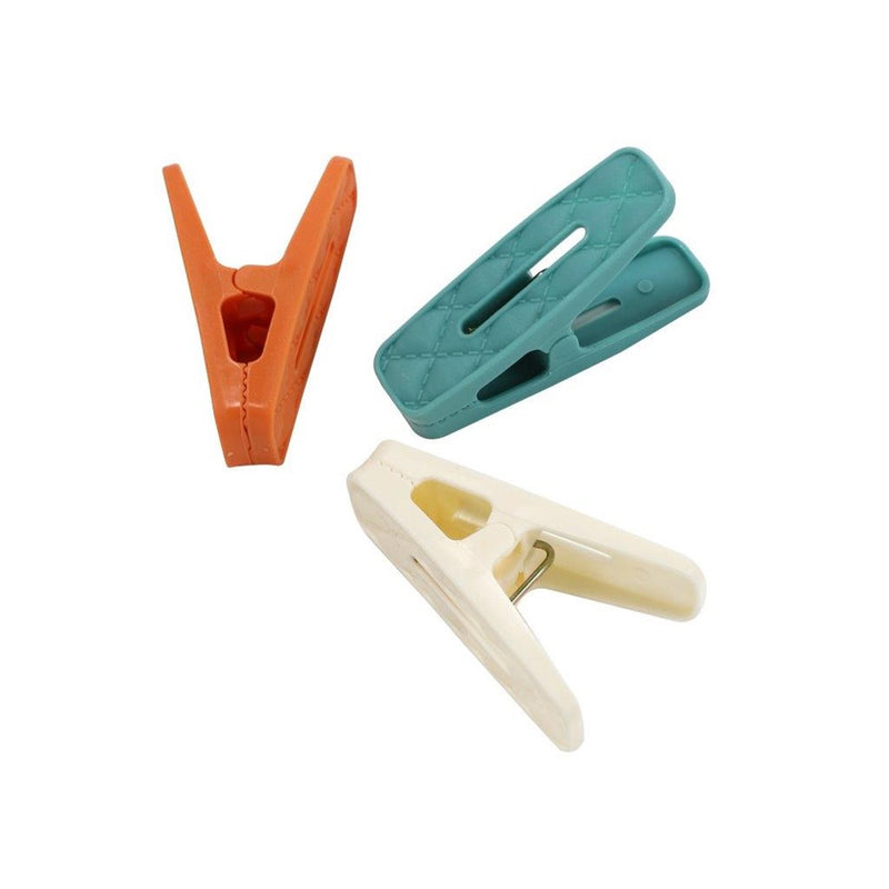 Multi-color Plastic Cloth Hanging Peg Pack of 12 Pcs 6.5*2 cm